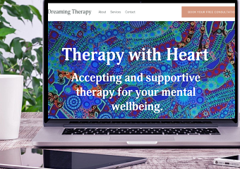 Website Copy and Squarespace Design - Therapy Services