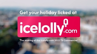 The making of the icelolly. com TV Commercial.
