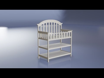 GRACO arlington changing table assembly instructions animation