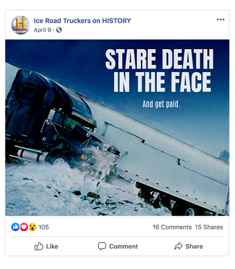 Ice Road Truckers - Social and Content Marketing