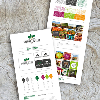 Branding for Sunnyfields Farm