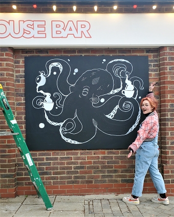 Chalkboard display