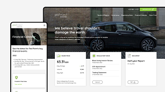 Pod Point Investor Website