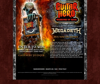 Megadeth Competition Page