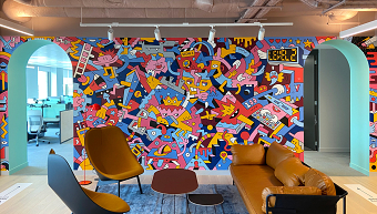 Unity 'Game On' Mural