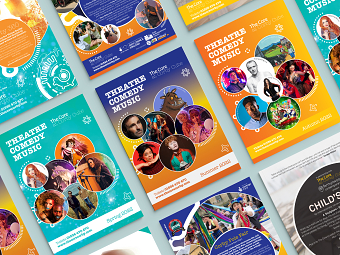 Magazine layout and cover design