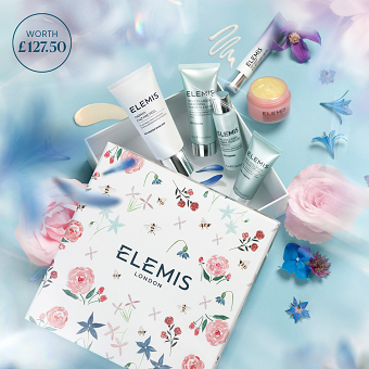 Elemis - Packaging design for 'The Blooming British Beauty Collection'