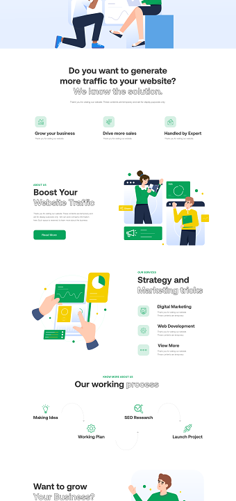 Digital Marketing Agency Landing Page