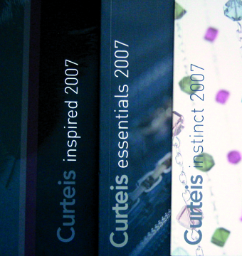 Curteis jewellery brochure design