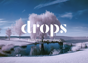 DROPS - Visualizing Relief: Crafting a CBD Brand Through Visual Metaphors