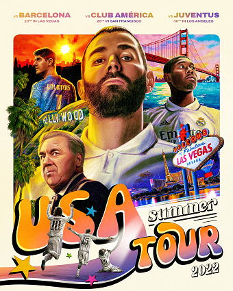 Real Madrid US Summer Tour 2022