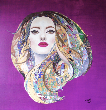 Future Hair - a personal mixed media project