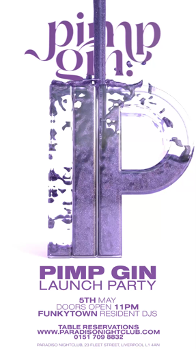 Paradiso x Pimp Gin Launch
