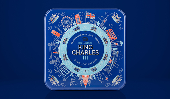King Charles III Coronation Tin