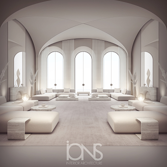 Modern Luxury Sitting Area
