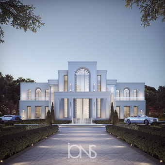 modern art deco and classical architecture