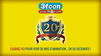 20e anniversaire de 3TOON !