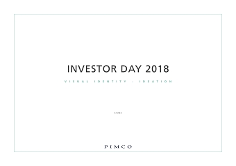 Investor Day - Visual Identity