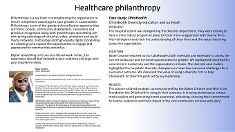 Humanizing the Face of Healthcare