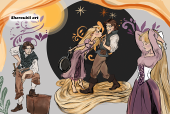fan art (tangled)