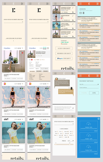 Retaily mobile app