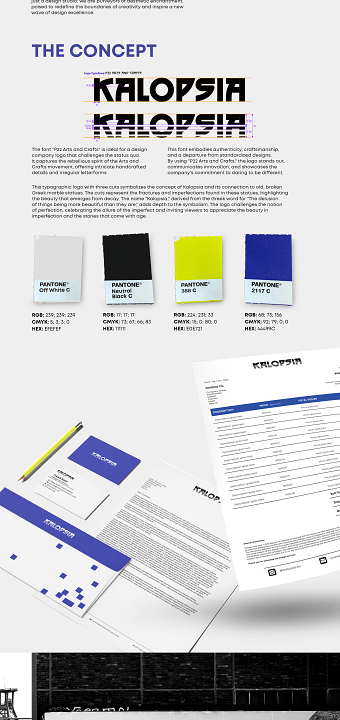 Kalopsia Studio Branding
