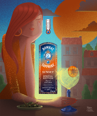 Bombay Sapphire - Sunset Especial Edition