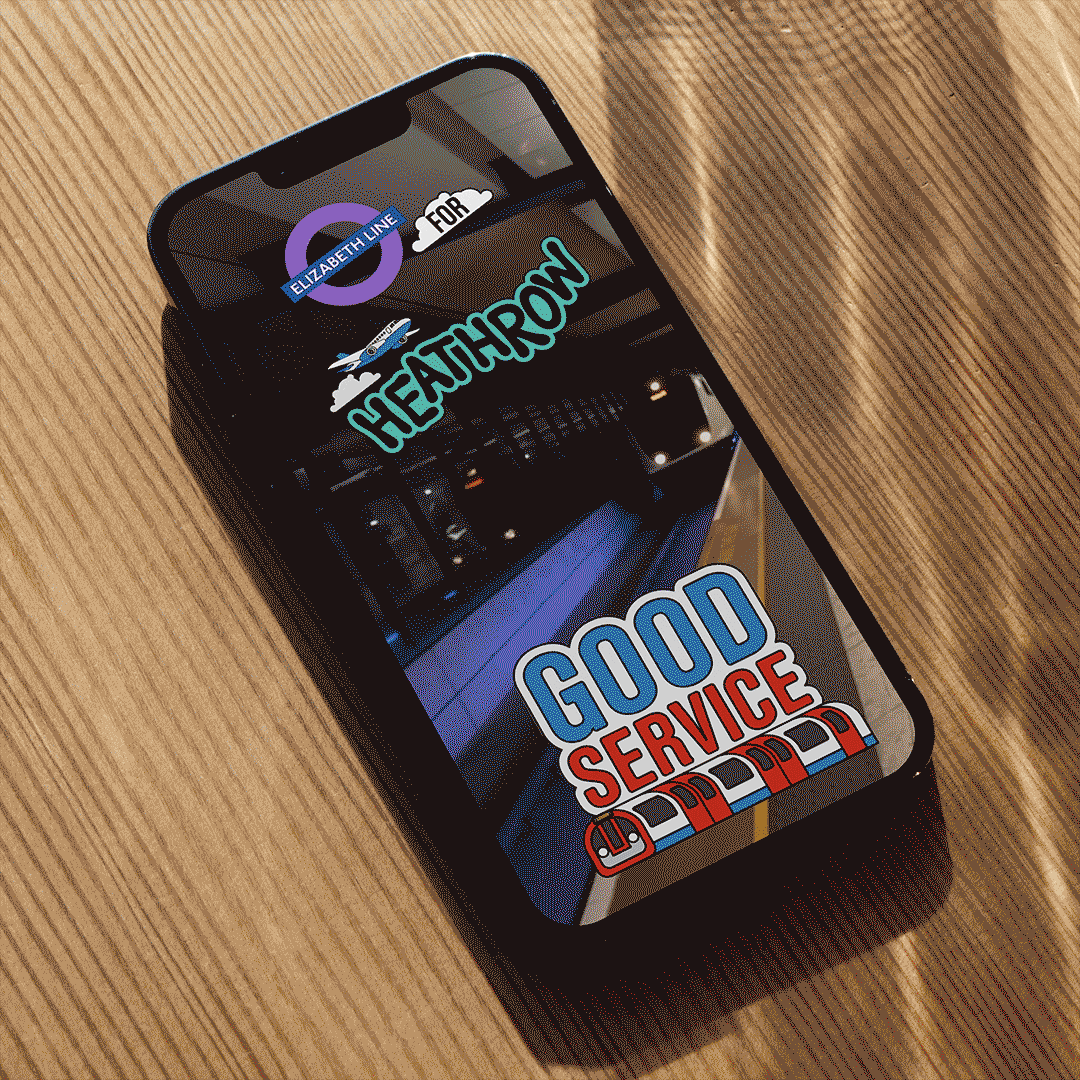 TRANSPORT FOR LONDON TFL GIPHY STICKERS