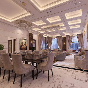 Dubai project Drawing with Dinning
