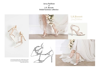  Jenny Peckham x L.K.Bennett Bridal Shoes collection