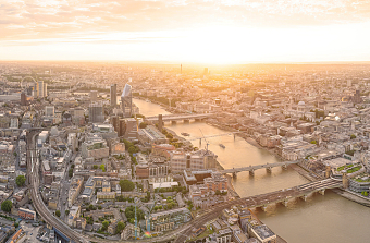 Roseate London: Skyline from The Shard