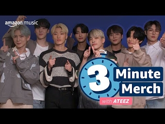 ATEEZ Attempt to Draw Each Other | 3 MINUTE MERCH | Amazon Music