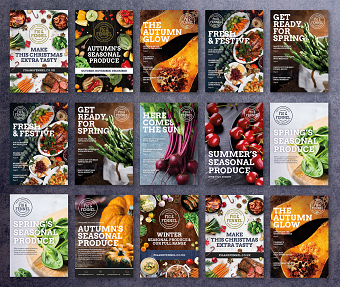 Printed booklets, flyers and ads