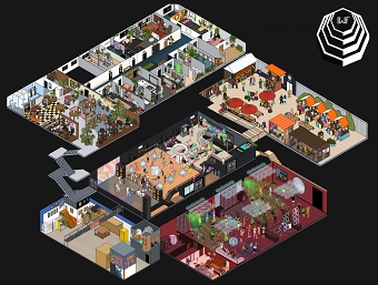 Isometric Venue drawing