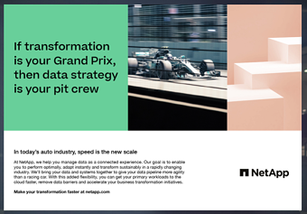 Reinforcing NetApp as a strategic cloud partner for the automotive industry