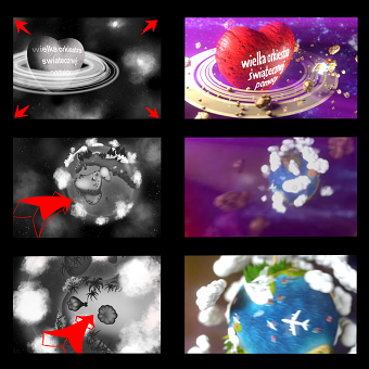 Tv ad campaign storyboard