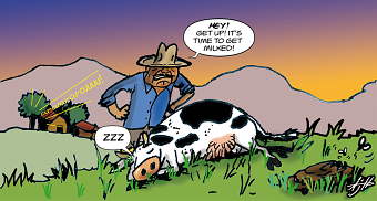 Rare conservation cartoons