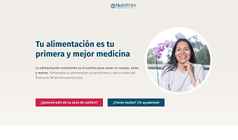 Nutritional Health Landing Page