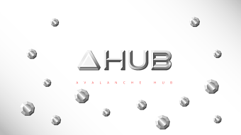Social network logotype of blockchain based game