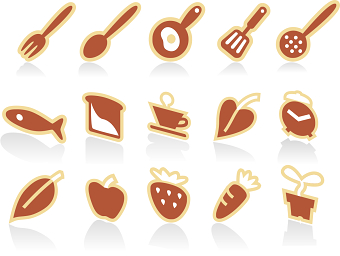 Vector graphics for Stock - Icons and UI elements