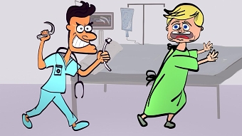 Medical cartoons
