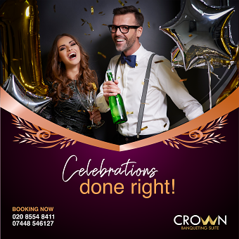 Campaign design for Crown Banqueting Suite