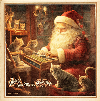 Andy Tuohy Design Christmas Card 2023