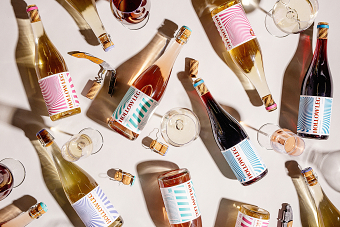 Hollow Leg non-alcohol wine packaging