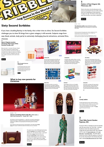 Copywriting for John Lewis