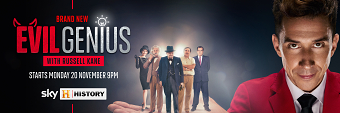 Evil Genius With Russell Kane - Key Art