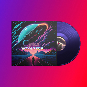 New Retrowave Vinyl Cover