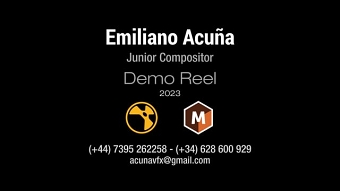 Junior Compositor Demo Reel 2023