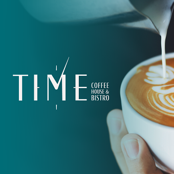 Time Coffee House & Bistro Brand Design