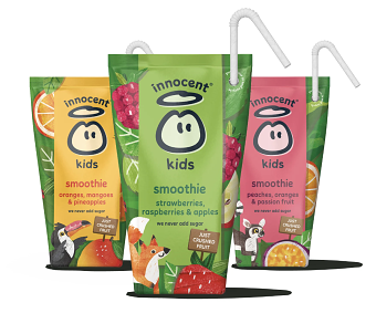 Innocent Smoothies - Kids Rebrand